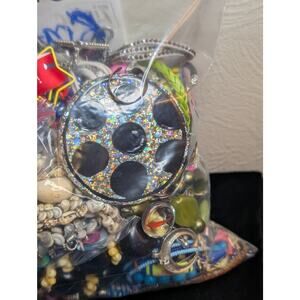 Jewelry Lot Ardene Repurpose Bag 4 Plus Lbs Beads/Craft/Repurpose Pieces